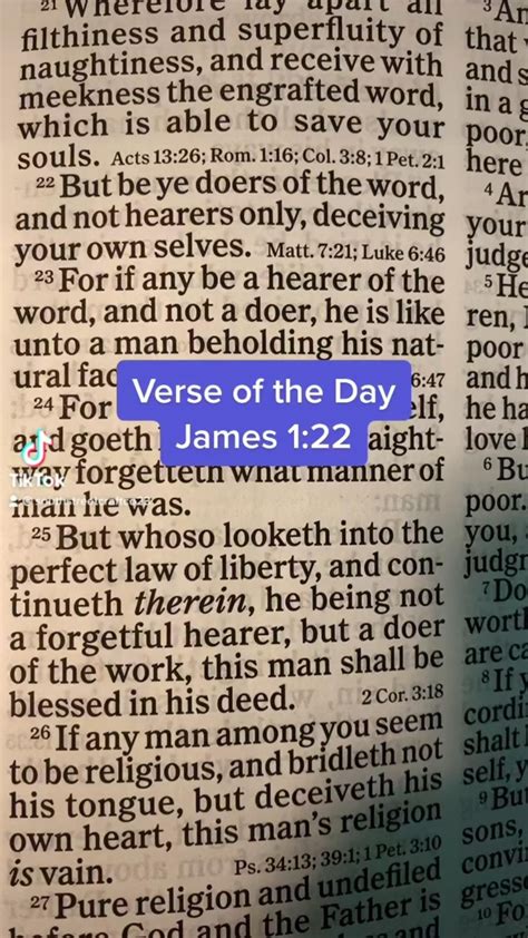 james 1 mbbtag|James 1:22.